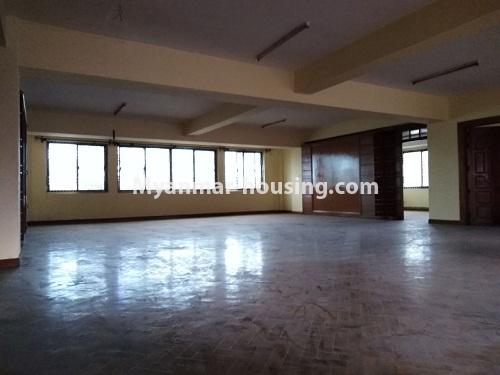 Myanmar real estate - for rent property - No.4358 - Landed house for rent in  Mayangone! - second floor linging room hall