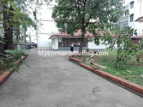 Myanmar real estate - for rent property - No.4358 - Landed house for rent in  Mayangone! - large yard