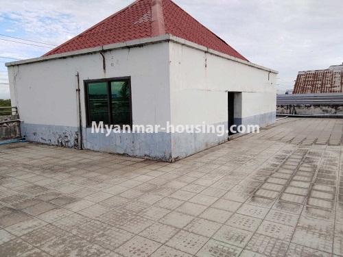 Myanmar real estate - for rent property - No.4358 - Landed house for rent in  Mayangone! - top floor