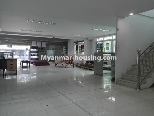 Myanmar real estate - for rent property - No.4359 - Ground floor for rent in Kyeemyindaing! - ground floor and stairs to attic