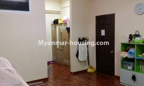 ミャンマー不動産 - 賃貸物件 - No.4364 - Yae Kyaw Complex condo room for rent in Pazundaung! - master bedroom
