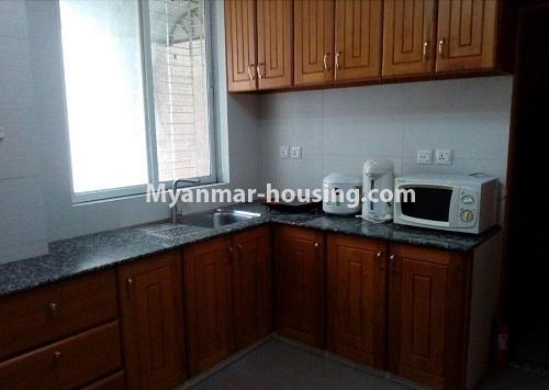 Myanmar real estate - for rent property - No.4367 - Maung Weik Condo room for rent in Downtown! - kitchen