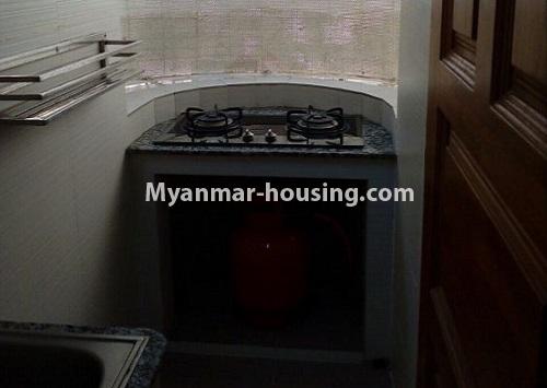 Myanmar real estate - for rent property - No.4367 - Maung Weik Condo room for rent in Downtown! - oven