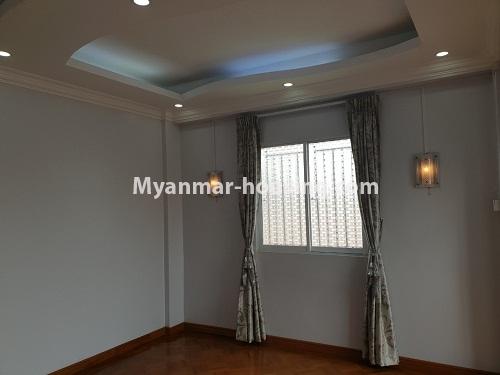 Myanmar real estate - for rent property - No.4372 - Two bedroom condominium room for rent in Sanchaung! - single bedroom 