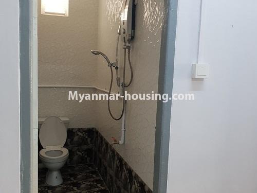 缅甸房地产 - 出租物件 - No.4372 - Two bedroom condominium room for rent in Sanchaung! - bathroom