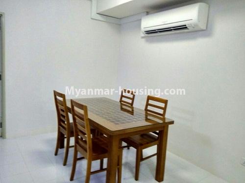 Myanmar real estate - for rent property - No.4374 - Star City Condo Room for rent in Thanlyin! - dining area