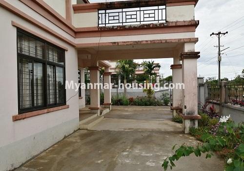 ミャンマー不動産 - 賃貸物件 - No.4375 - Landed house for rent in Thanlyin! - house view