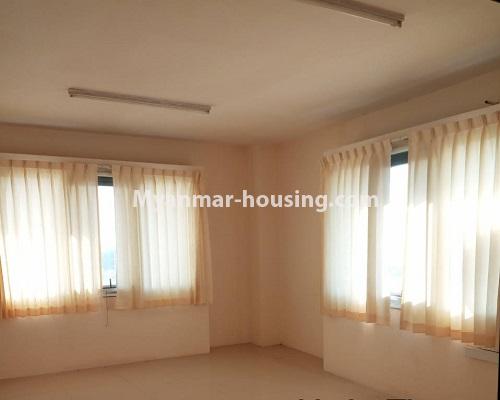Myanmar real estate - for rent property - No.4379 - Condominium room for rent in Hledan Centre!   - living room