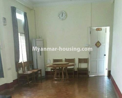 Myanmar real estate - for rent property - No.4380 - Landed house for rent in Hlaing! - dining area