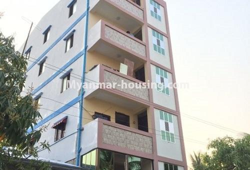 Myanmar real estate - for rent property - No.4386 - Apartment room for rent in South Okkalapa! - building view