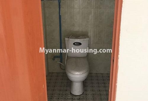 Myanmar real estate - for rent property - No.4386 - Apartment room for rent in South Okkalapa! - toilet