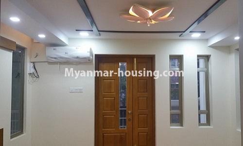 Myanmar real estate - for rent property - No.4389 - Landed house for rent in Thin Gan Gyun! - Living room view