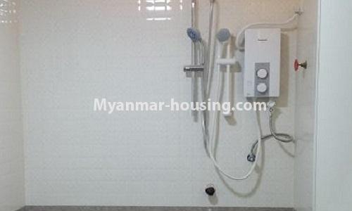 Myanmar real estate - for rent property - No.4389 - Landed house for rent in Thin Gan Gyun! - bathroom