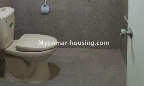 Myanmar real estate - for rent property - No.4389 - Landed house for rent in Thin Gan Gyun! - toilet