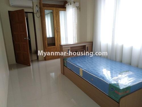 Myanmar real estate - for rent property - No.4392 - Condominium room for rent in Bahan! - bed room 3