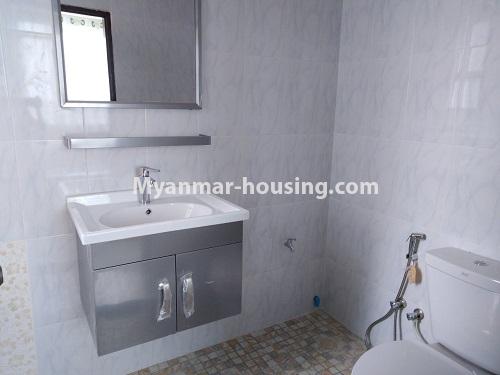 Myanmar real estate - for rent property - No.4392 - Condominium room for rent in Bahan! - bathroom 3