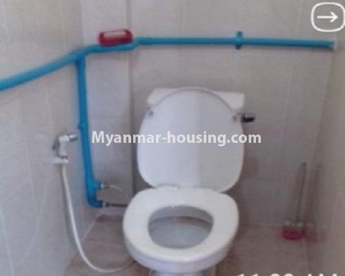Myanmar real estate - for rent property - No.4394 - Apartment for rent in Sanchaung! - toilet