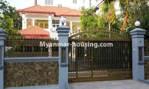 Myanmar real estate - for rent property - No.4395 - Landed house for rent in Thanlyin! - house view
