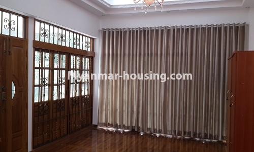 ミャンマー不動産 - 賃貸物件 - No.4395 - Landed house for rent in Thanlyin! - master bedroom