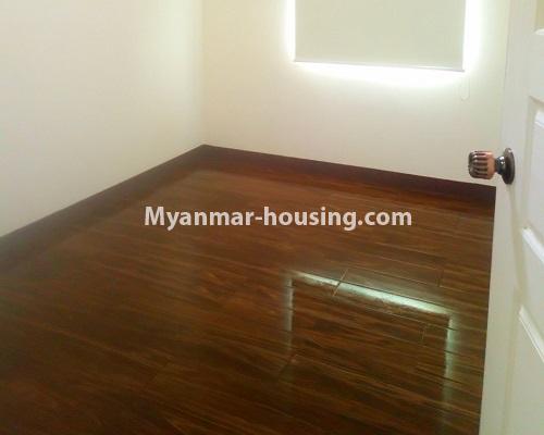 Myanmar real estate - for rent property - No.4397 - Condominium room for rent in South Okkalapa! - bedroom 1
