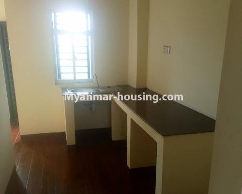 Myanmar real estate - for rent property - No.4397 - Condominium room for rent in South Okkalapa! - kitchen