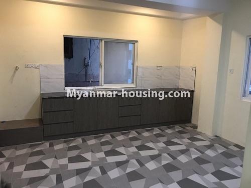 缅甸房地产 - 出租物件 - No.4400 - Condominium room in Lanmadaw! - kitchen