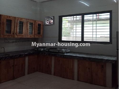 ミャンマー不動産 - 賃貸物件 - No.4403 - Decorated landed house for rent in Thanlyin! - Kitchen