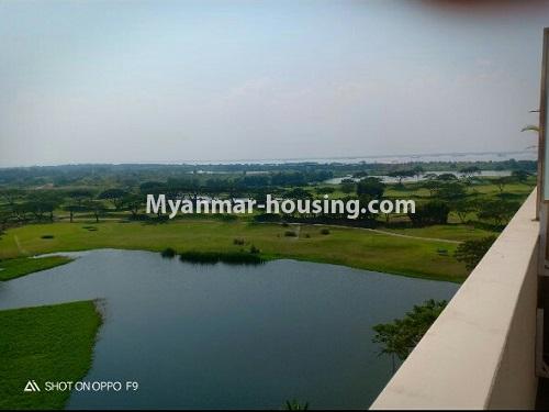 ミャンマー不動産 - 賃貸物件 - No.4405 - Penthouse with Golf Course with in Star City Condo! - view from the room