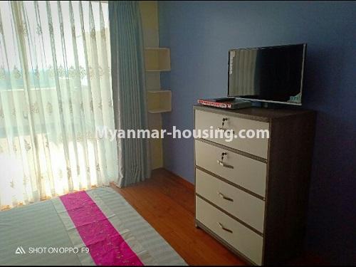 မြန်မာအိမ်ခြံမြေ - ငှားရန် property - No.4405 - ကြယ်မြို့တော်ကွန်ဒိုတွင် ဂေါက်ကွင်းဗျူးနှင့် အခန်းငှားရန် ရှိသည်။ another master bedroom