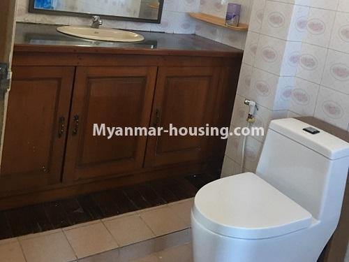Myanmar real estate - for rent property - No.4408 - Landed house for rent in Mayangone! - Bathroom 2