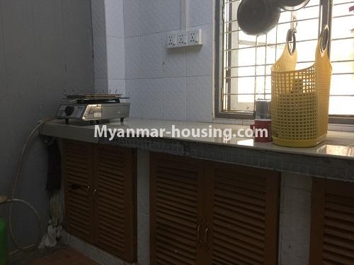 缅甸房地产 - 出租物件 - No.4410 - Furnished apartment room for rent in North Dagon! - Kitchen