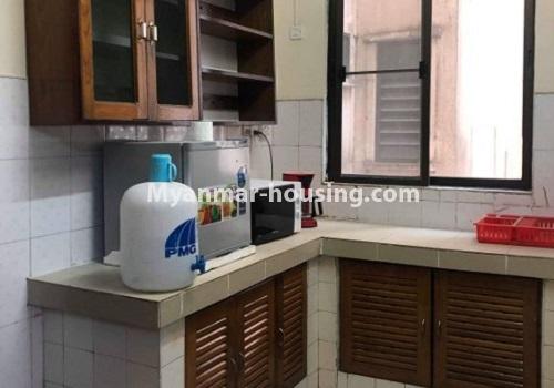ミャンマー不動産 - 賃貸物件 - No.4411 - Maung Waik Condominium room for rent in Mingalar Taung Nyunt! - Kitchen