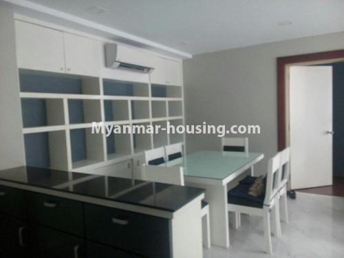 Myanmar real estate - for rent property - No.4413 - River view room with decoration in Star City Condo! - dinning area 