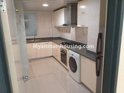 缅甸房地产 - 出租物件 - No.4414 - Furnished Star City Condo Room For Rent! - kitchen