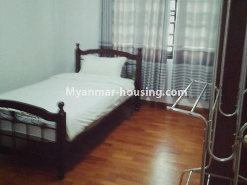 ミャンマー不動産 - 賃貸物件 - No.4423 - Serviced Condominium room for rent in Kamaryut! - single bedroom