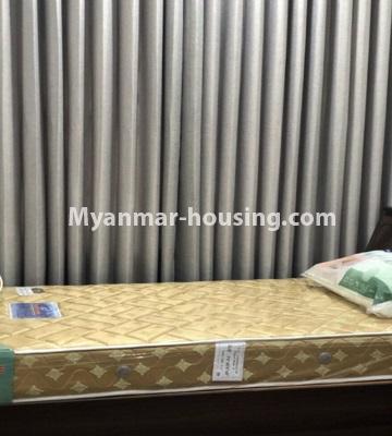 ミャンマー不動産 - 賃貸物件 - No.4433 - Kantharyar Residential Condominium room in nice area, Mingalar Taung Nyunt! - single bedroom 