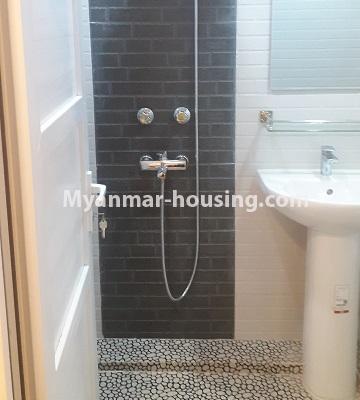 Myanmar real estate - for rent property - No.4435 - Pent house with nice view and will full facilities for rent in Sin Oh Tan, Latha! - bathroom 2
