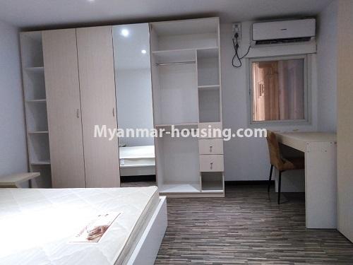 ミャンマー不動産 - 賃貸物件 - No.4436 - Nice room with beautiful decoration for rent in Esprado Tower in the center of Yangon! - bedroom 1