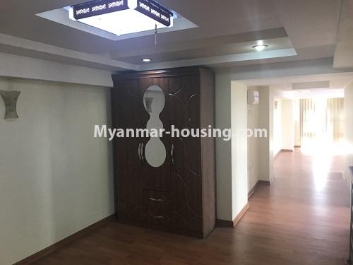 Myanmar real estate - for rent property - No.4437 - White Cloud Condominium room with standard decoration for rent in Batahtaung! - bedroom 3