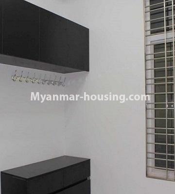 缅甸房地产 - 出租物件 - No.4444 - New condominium room in Kanbawza Tower for rent on Pyay road, Myaynigone! - master bedroom