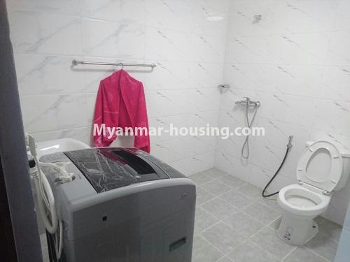 ミャンマー不動産 - 賃貸物件 - No.4446 - New condominium room in Sanchaung Garden Residence for rent in Sanchaung!  - bathroom 2