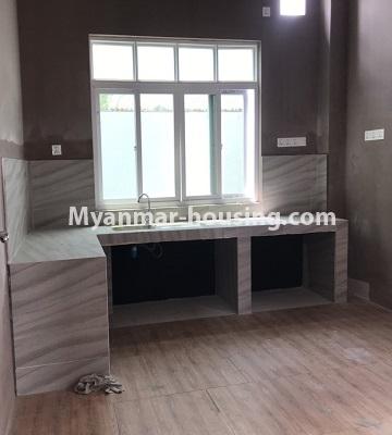 ミャンマー不動産 - 賃貸物件 - No.4447 - Newly Tow Storey House for rent in Shwe Kan Thar Yar, Hlaing Thar Yar! - Kitchen