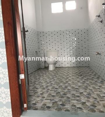 Myanmar real estate - for rent property - No.4447 - Newly Tow Storey House for rent in Shwe Kan Thar Yar, Hlaing Thar Yar! - bathroom 1