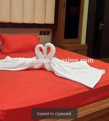 缅甸房地产 - 出租物件 - No.4449 - Green Lake Condominium room with Kandawgyi Lake View for rent in Mingalar Taung Nyunt! - master bedroom 2