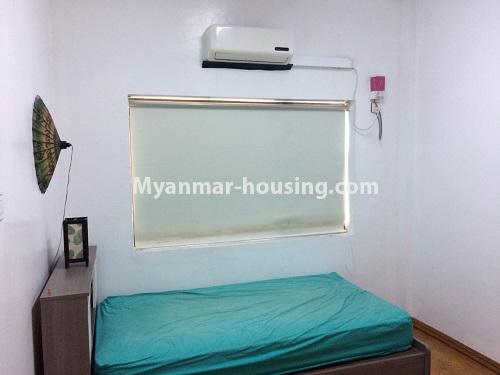 Myanmar real estate - for rent property - No.4451 - Decorated Condominium room for rent in China Town, Lanmadaw - bedroom 2
