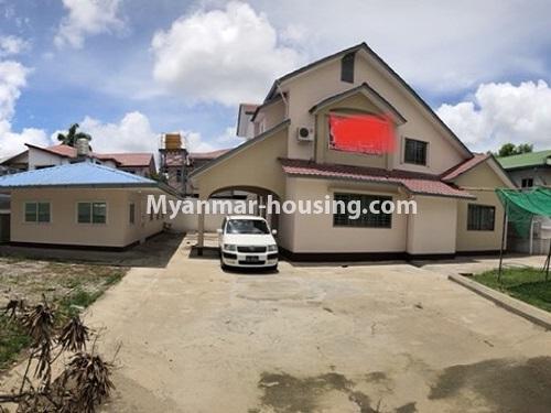 Myanmar real estate - for rent property - No.4454 - Two houses for rent in Hlaing! - house view