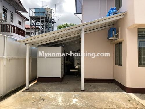Myanmar real estate - for rent property - No.4454 - Two houses for rent in Hlaing! - generator
