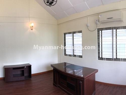 Myanmar real estate - for rent property - No.4454 - Two houses for rent in Hlaing! - bathroom 4