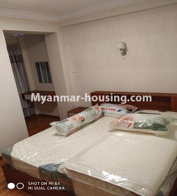 缅甸房地产 - 出租物件 - No.4456 - Penthouse with beautiful decoration and full furniture for rent in the Heart of Yangon! - master bedroom 2