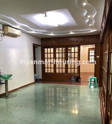 缅甸房地产 - 出租物件 - No.4461 - Large Apartment room for office option in Thin Gann Gyun! - dining area